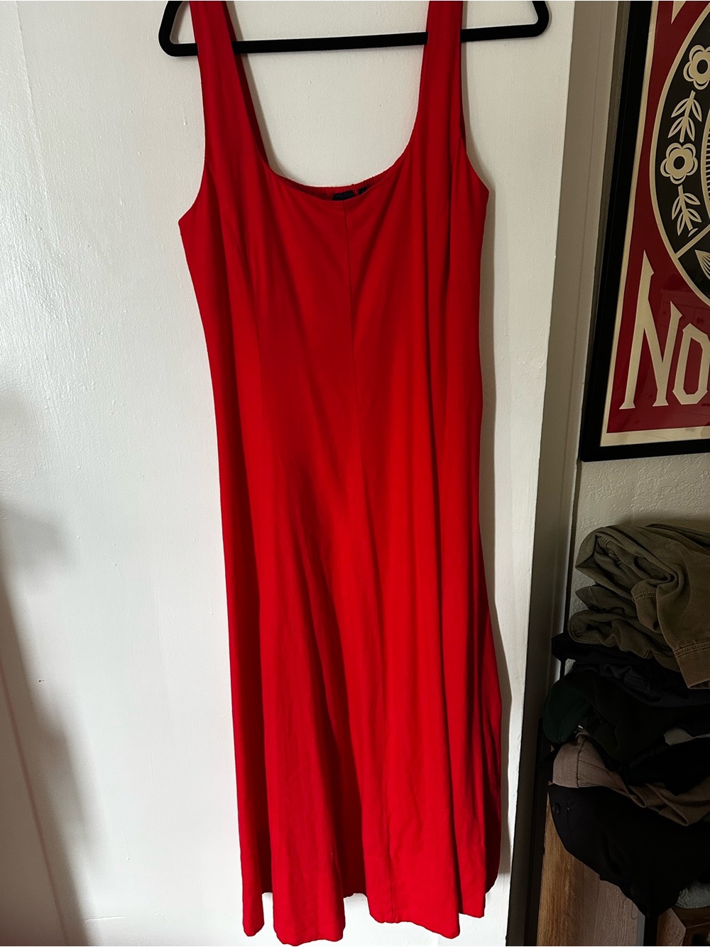 GAP Red Sleeveless Dress